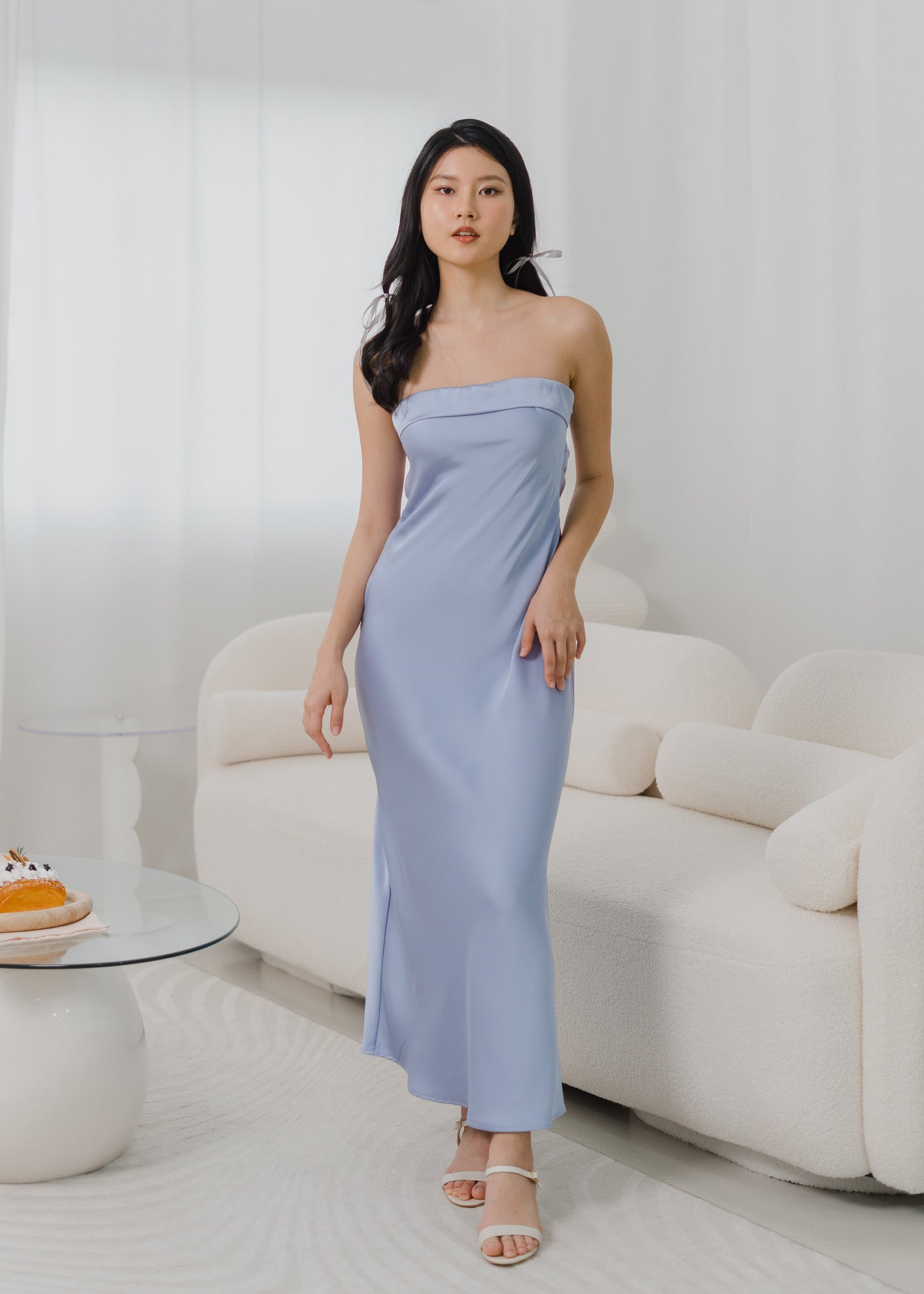 Josie Tube Dress in French Blue